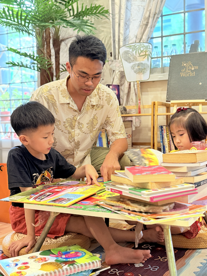 Daycare storytime
